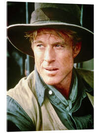 Acrylglasbild Robert Redford, Jenseits von Afrika, 1985