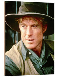 Holzbild Robert Redford, Jenseits von Afrika, 1985