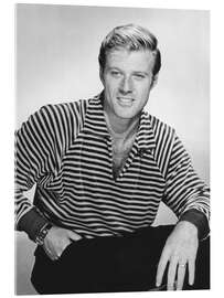 Acrylglasbild Robert Redford, 1965