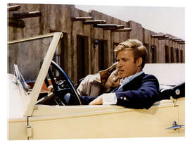 Acrylglasbild Natalie Wood und Robert Redford, 1965