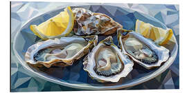 Alubild Geometrische Meeresfrüchte