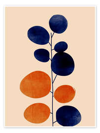 Poster Doppelblüte I