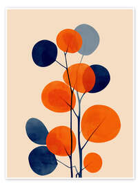 Poster Doppelblüte II