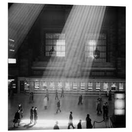 Hartschaumbild Grand Central Station, New York, ca. 1960