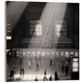 Holzbild Grand Central Station, New York, ca. 1960