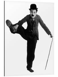 Alubild Charlie Chaplin in "Der Kleine Tramp", ca. 1915