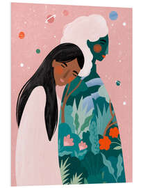 Hartschaumbild Cosmic Connection