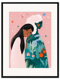 Gerahmter Kunstdruck Cosmic Connection