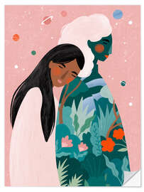 Wandsticker Cosmic Connection