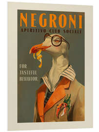 Hartschaumbild Negroni Aperitivo