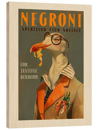 Holzbild Negroni Aperitivo