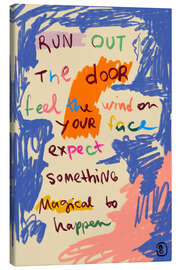 Leinwandbild Magical Day Message - Sandra Poliakov