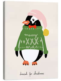 Leinwandbild Dressed up for Christmas - Annick