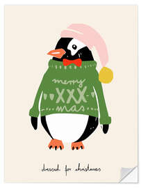 Wandsticker Dressed up for Christmas - Annick