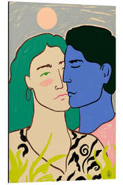 Alubild Liebende under the moon - Sandra Poliakov