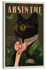 Leinwandbild Absinthe - The Ix Life Lounge - The Whiskey Ginger
