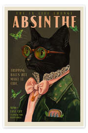 Wandbild Absinthe - The Ix Life Lounge - The Whiskey Ginger