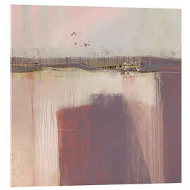 Tableau en verre acrylique The calm we carry