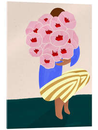 Acrylglasbild Blumenstrauß - Bea Müller