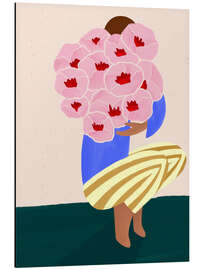 Alubild Blumenstrauß