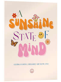 Acrylglas print A Sunshine State Of Mind - Nazma Khokhar