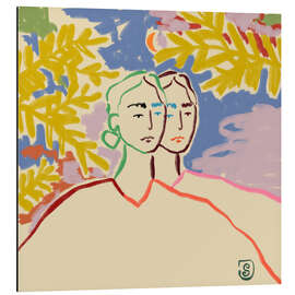 Alubild Doppelte Gelassenheit - Sandra Poliakov