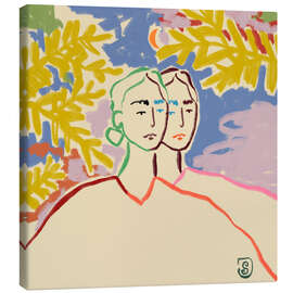 Leinwandbild Doppelte Gelassenheit - Sandra Poliakov