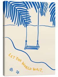 Leinwandbild Schaukel der Ruhe