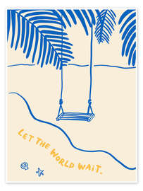 Poster Schaukel der Ruhe