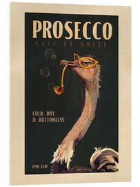 Acrylglasbild Prosecco - Café la Notte