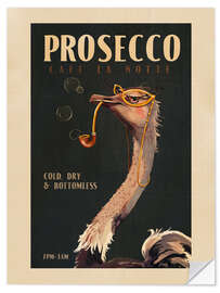 Wandsticker Prosecco - Café la Notte - The Whiskey Ginger