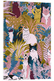 Acrylglasbild Katzngarten