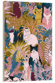 Holzbild Katzngarten