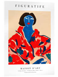 Acrylglasbild Figuratife - Maison d'Art