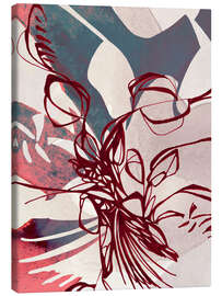 Leinwandbild Tropical Retro Mix