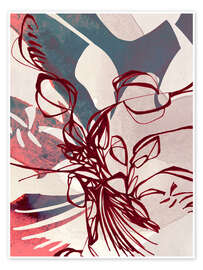 Poster Tropical Retro Mix