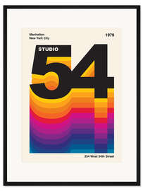 Framed art print Studio 54