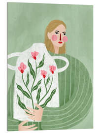 Gallery Print Die Frau mit der weißen Vase