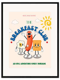 Gerahmter Kunstdruck The Breakfast Club