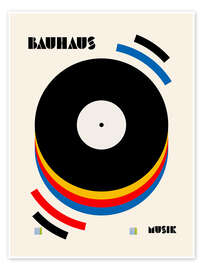 Poster Bauhaus Musik