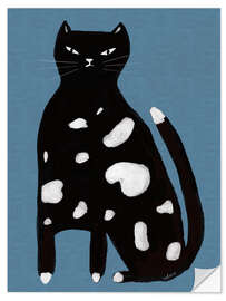 Wandsticker Gefleckte Katze