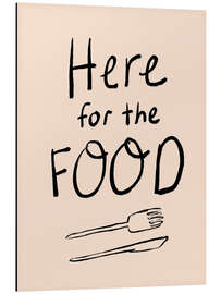 Alubild Here for the Food - Dirkie Nell