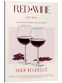 Alubild Red Wine, Greece 1944 - Nazma Khokhar