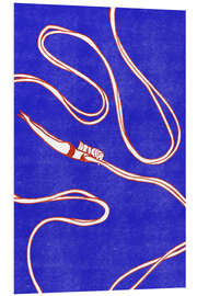 Hartschaumbild Melas lange Arme