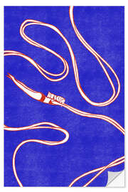 Wandsticker Melas lange Arme