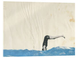 Acrylglasbild Sprung