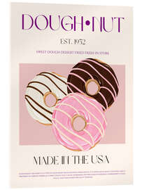 Acrylglasbild Doughnut, USA 1952 - Nazma Khokhar