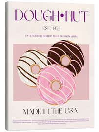 Leinwandbild Doughnut, USA 1952 - Nazma Khokhar