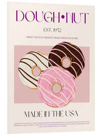 Hartschaumbild Doughnut, USA 1952 - Nazma Khokhar