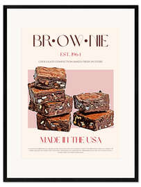 Gerahmter Kunstdruck Brownie, USA 1964